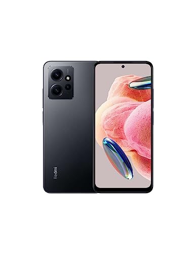 Xiaomi Redmi Note 12- Smartphone 4GB RAM 128GB ROM AMOLED Pantalla 6,67» FHD+ Snapdragon 685 Cámara Profesional 50MP 5000mAh Onyx Gris [Versión Global]